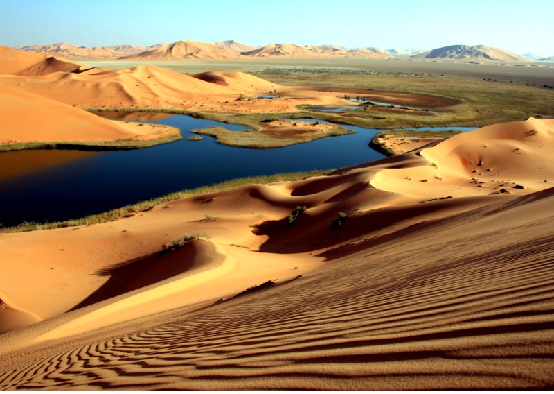 Wasser in der Wüste