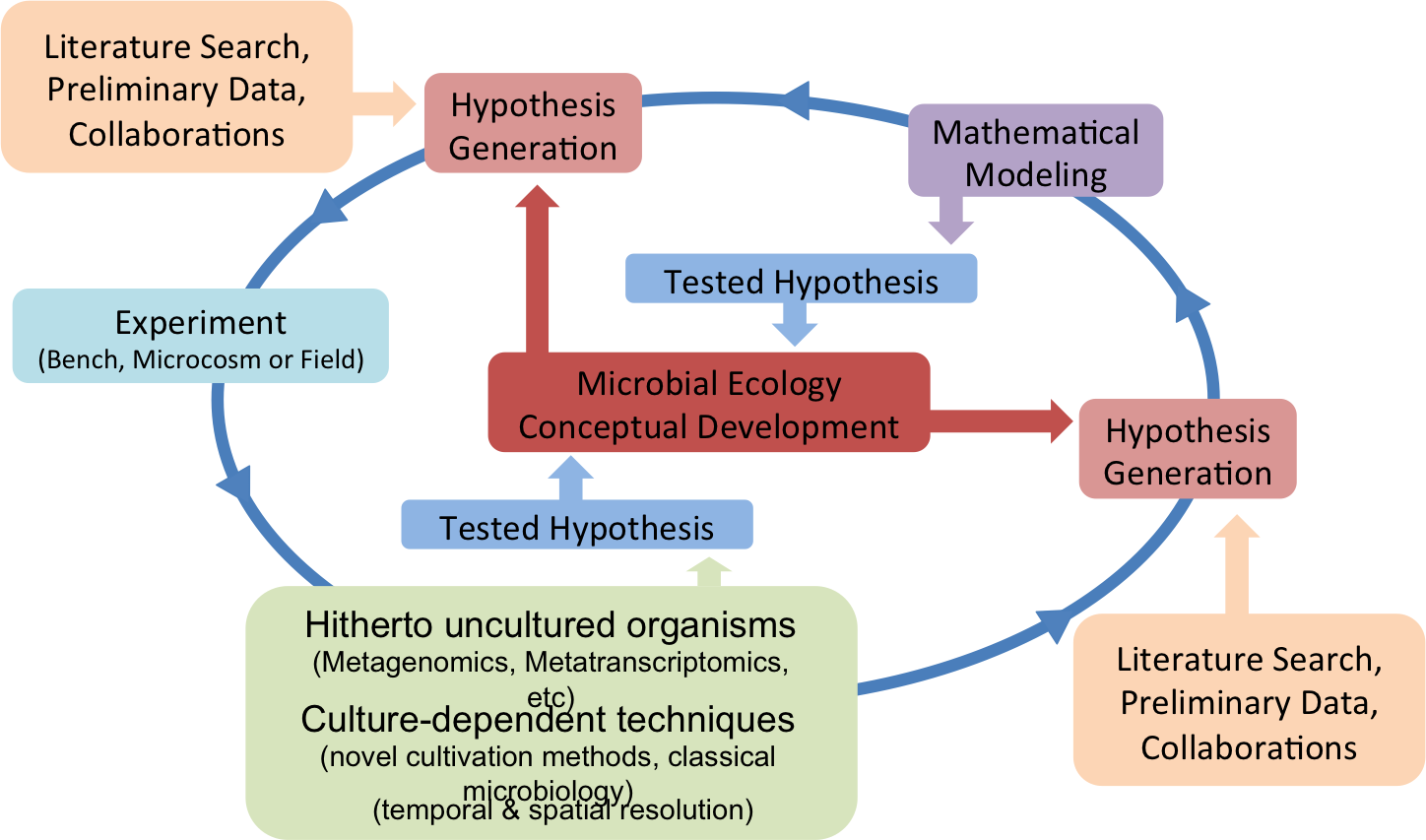 Community Systems Biology approach addressing conceptual development in Microbial Ecology.