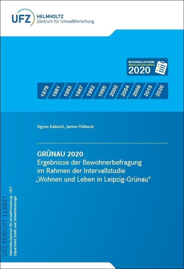Deckblatt UFZ-Bericht 1/2021