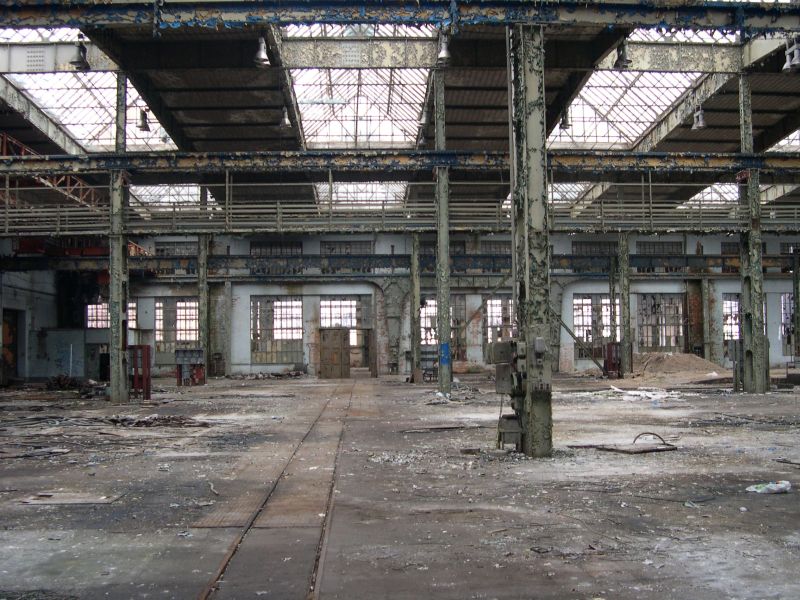 Leipzig Plagwitz: abandoned factory