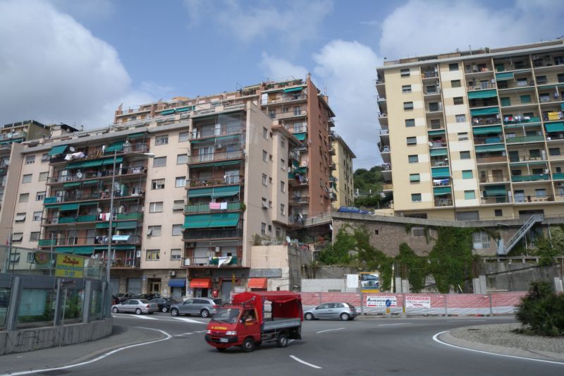 After-World-War-Two housing in Genoa