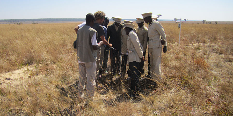 Stakeholder-Meeting im Projekt The Future Okavango in Afrika Foto: M. Finckh