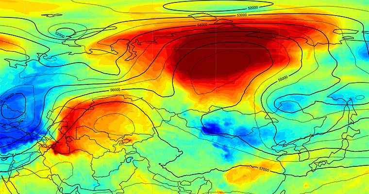 Temperature anomalies during the 2020 Siberian heatwave ©Zhongwei Zhang, KIT
