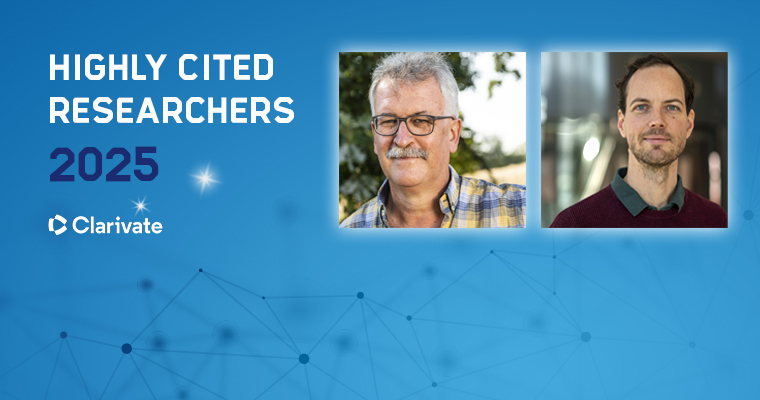 Josef Settele (©André Künzelmann) und Jakob Zscheischler (©Sebastian Wiedling / UFZ)