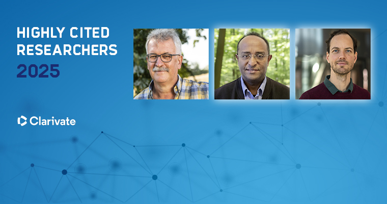 Josef Settele (©André Künzelmann), Tesfaye Wubet (privat) und Jakob Zscheischler (©Sebastian Wiedling / UFZ)