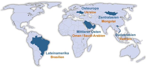 IWAS - Modellregionen