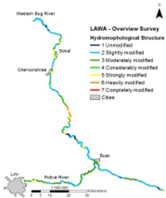 The hydromorphological situation of Western Bug and Poltva River The hydromorphological situation of Western Bug and Poltva River