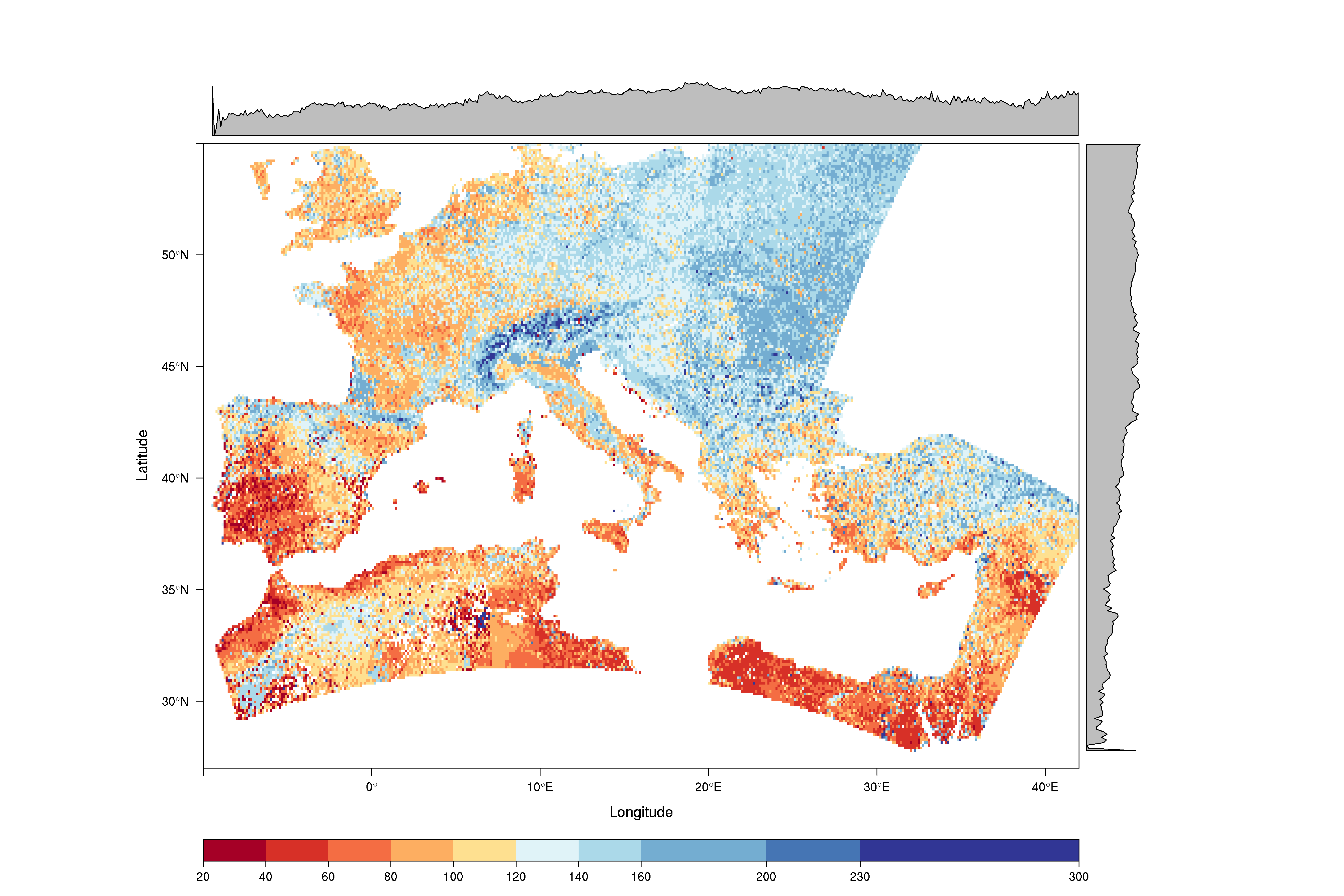 Vegetation green-up date Vegetation green-up date