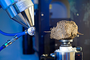 Bodentomographie. Foto: André Künzelmann/UFZ Bodentomographie. Foto: André Künzelmann/UFZ