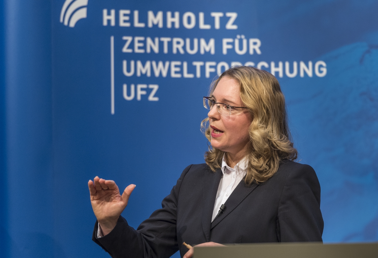 Claudia Kemfert | Deutsches Institut für Wirtschaftsforschung | HEL 2017 | Foto: André Künzelmann / UFZ