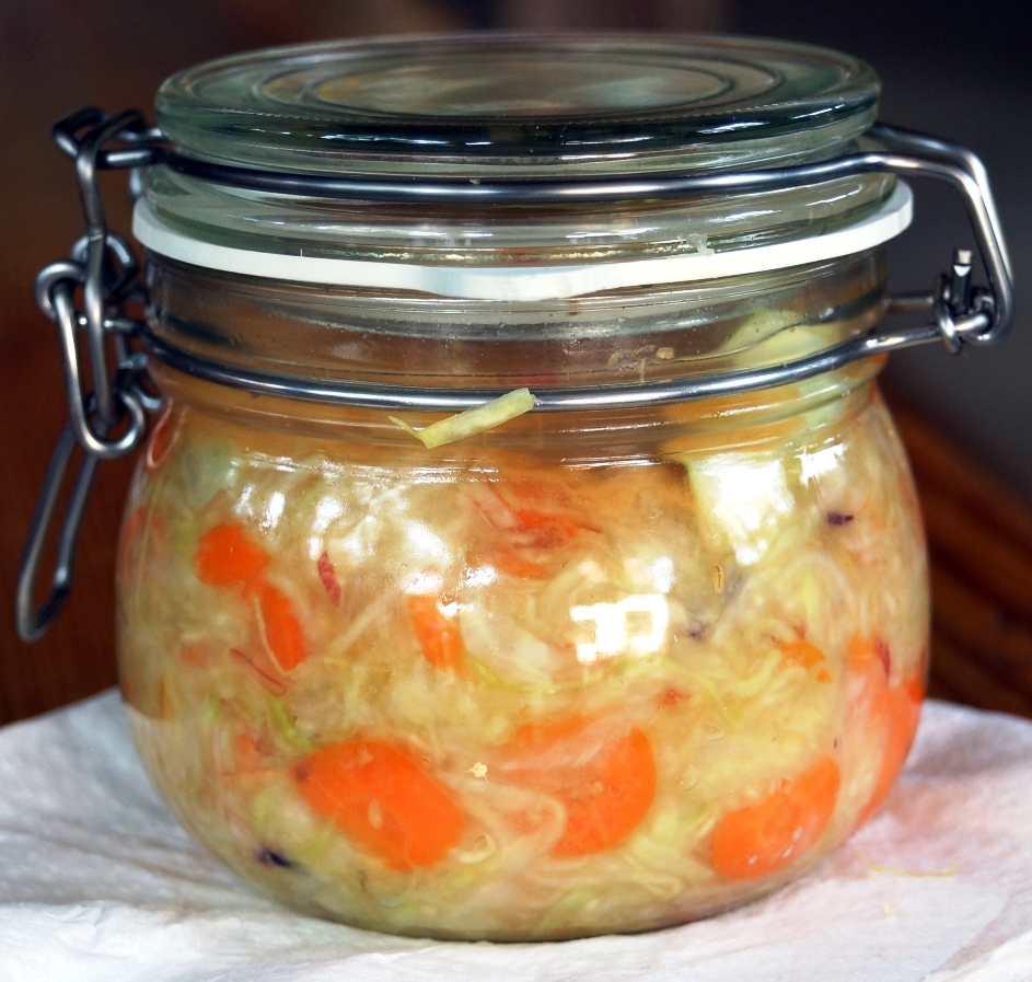 Making kimchi Making kimchi