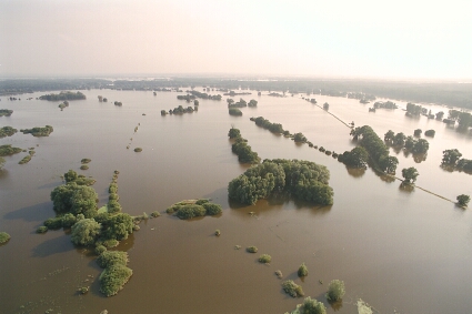 Hochwasser 2002 Elbe - A.Kuenzelmann