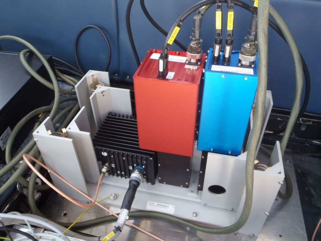 Hyperspectral Sensor HySpex in aircraft Hyperspectral Sensor HySpex in aircraft