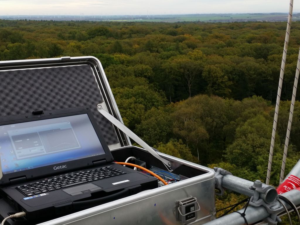 Specctral measurements at Eddy Flux Tower