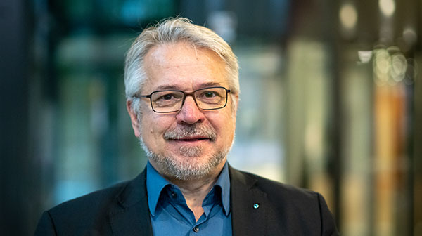 Prof. Dietrich Borchardt, Head of the Department of of Aquatic Ecosystem Analysis. Photo: Sebastian Wiedling/UFZ
