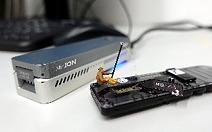 MinION, Oxford Nanopore Technology. Photo: Anna Heintz-Buschart/UFZ MinION, Oxford Nanopore Technology. Photo: Anna Heintz-Buschart/UFZ