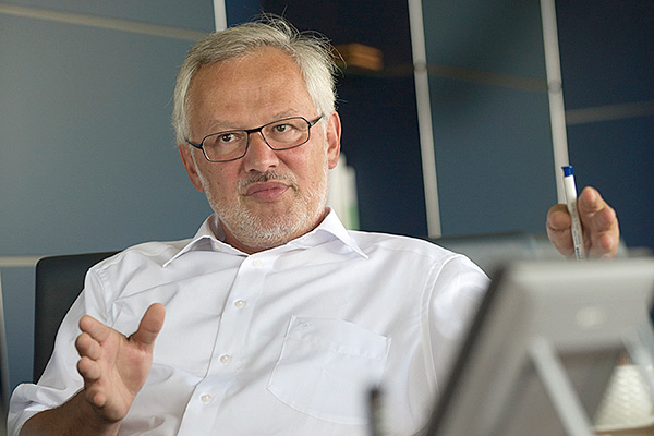 Prof. Dr. Georg Teutsch, Wissenschaftlicher Geschäftsführer UFZ. Foto: André Künzelmann/UFZ