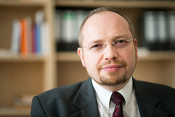 Prof. Dr. Erik Gawel, Leiter des UFZ-Departments Ökonomie. Foto: Sebastian Wiedling/UFZ