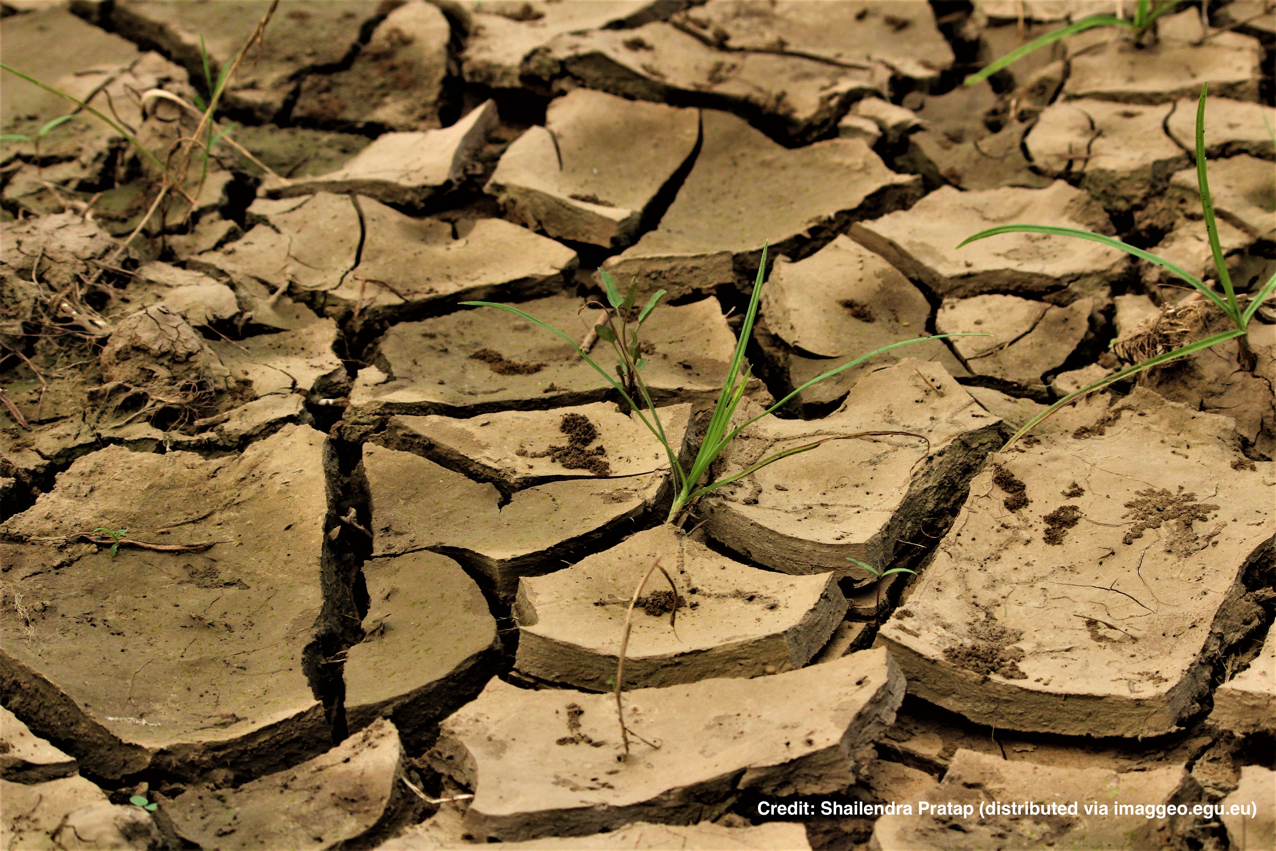 Example of soil moisture deficit