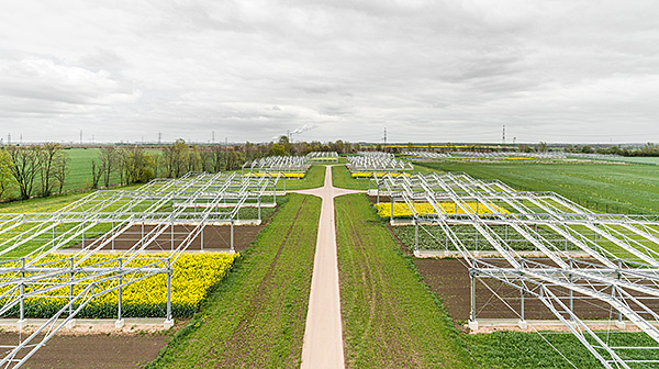 Global Change Experimental Facility in Bad Lauchstädt. Foto: André Künzelmann/UFZ