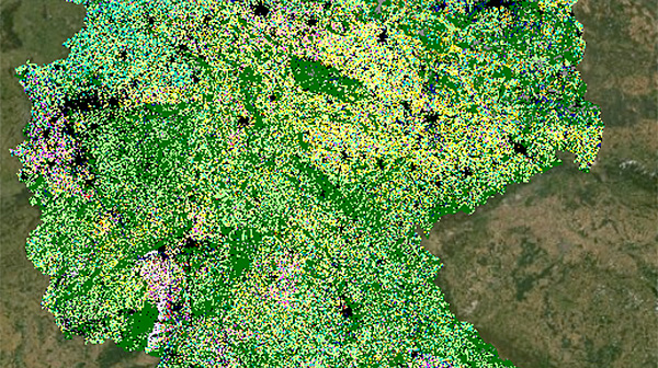 Land Use Classification Map Germany