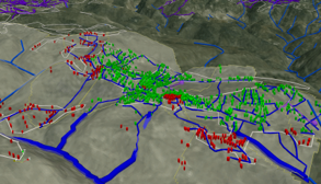 Waste water treatment visualisation