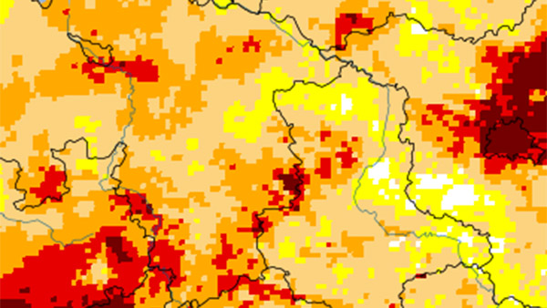 Dürremonitor. Quelle: UFZ