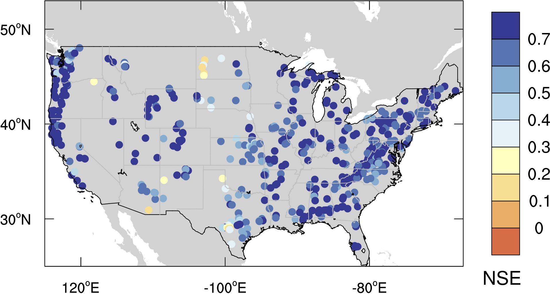 USA CONUS on site