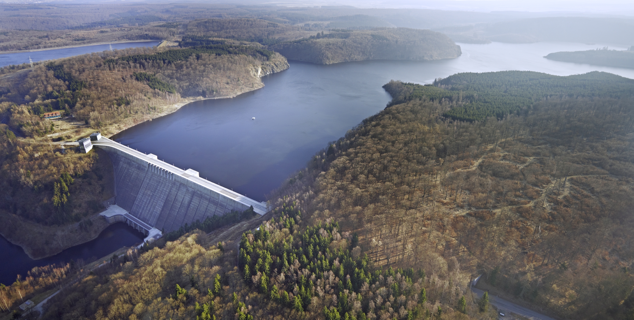 Rappbode Reservoir in eastern Harz Mountains; Foto: André Künzelmann, UFZ