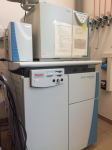 Elemental analyzer-isotope ratio monitoing system (EA-irmMS) for analysis of delta 13C and delta 15N in solid samples