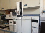Gas chromtography-mass spectrometry (GC-MS) system for analysis of organic compounds