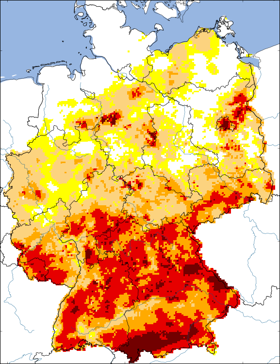 Drought in Germany, Aug 2015, ZEIT online