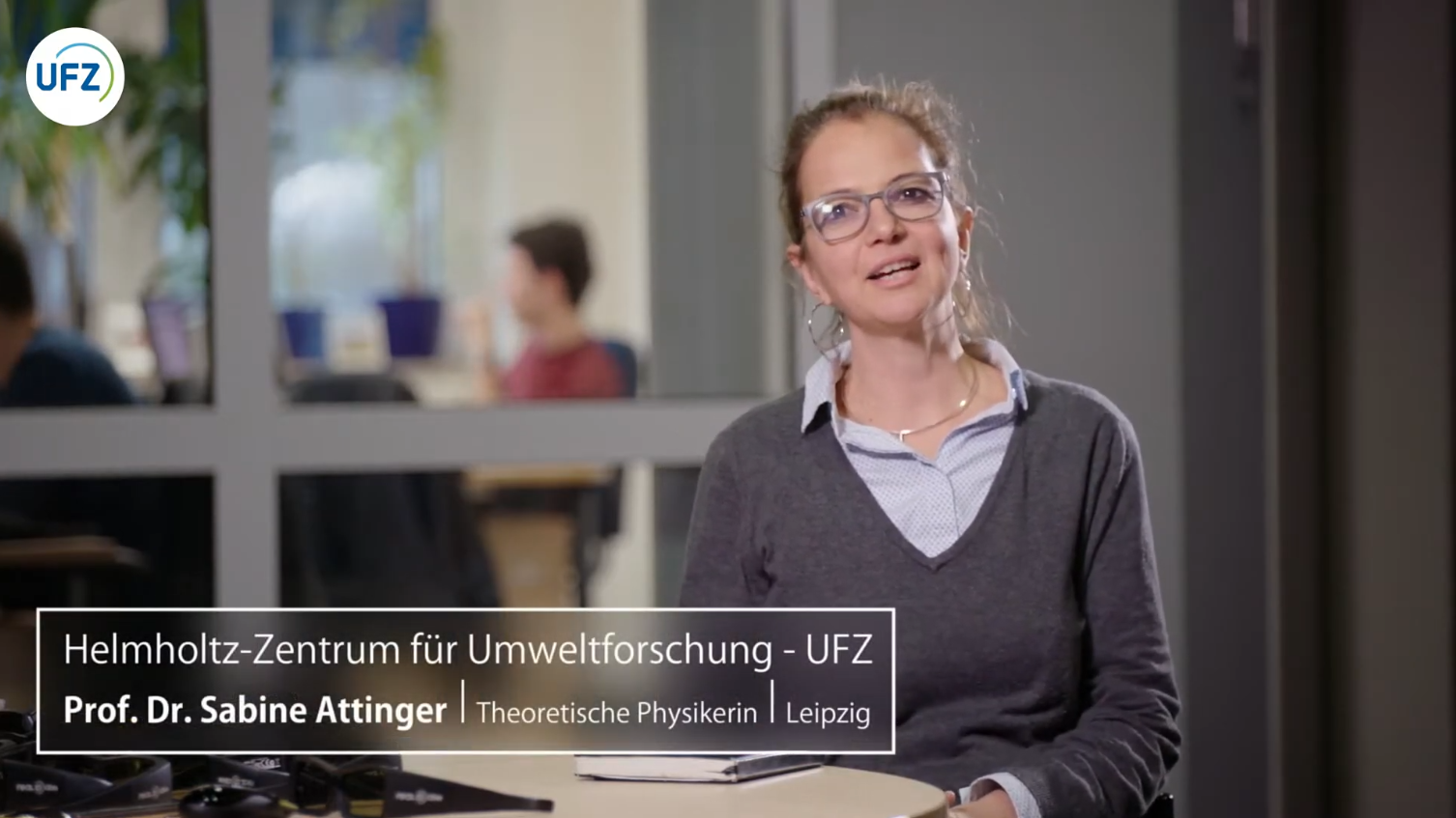 Prof. Dr. Sabine Attinger. Quelle: UFZ / youtube