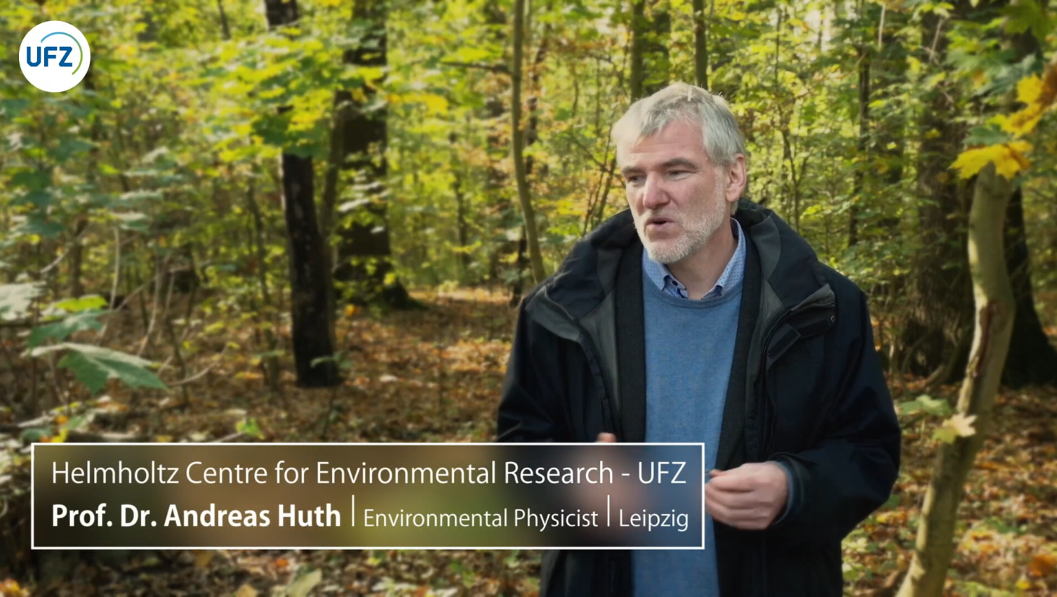 Prof. Dr. Andreas Huth. Source: UFZ / youtube