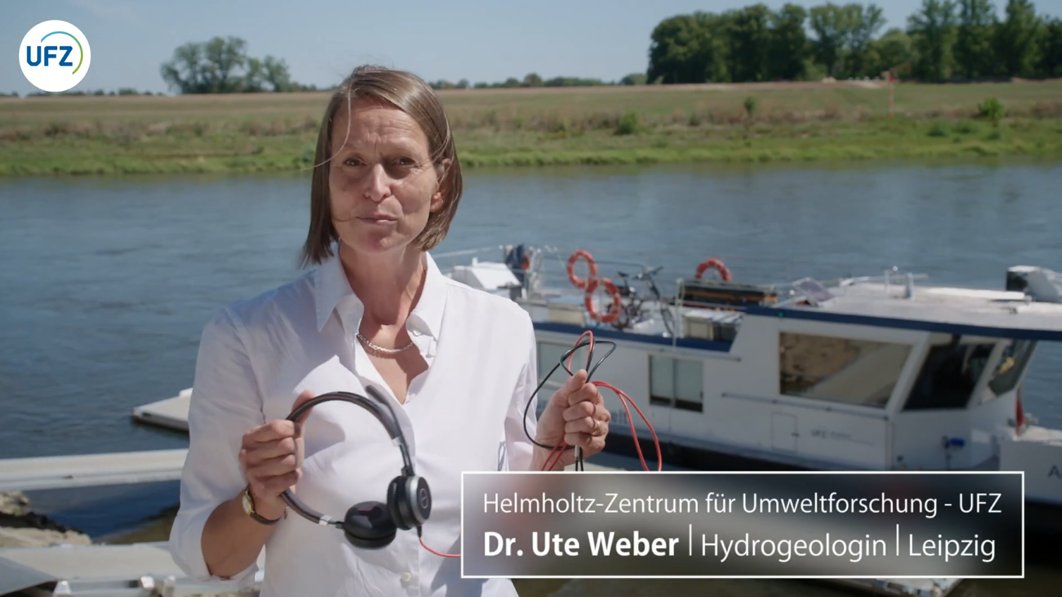 Dr. Ute Weber. Quelle: UFZ / youtube