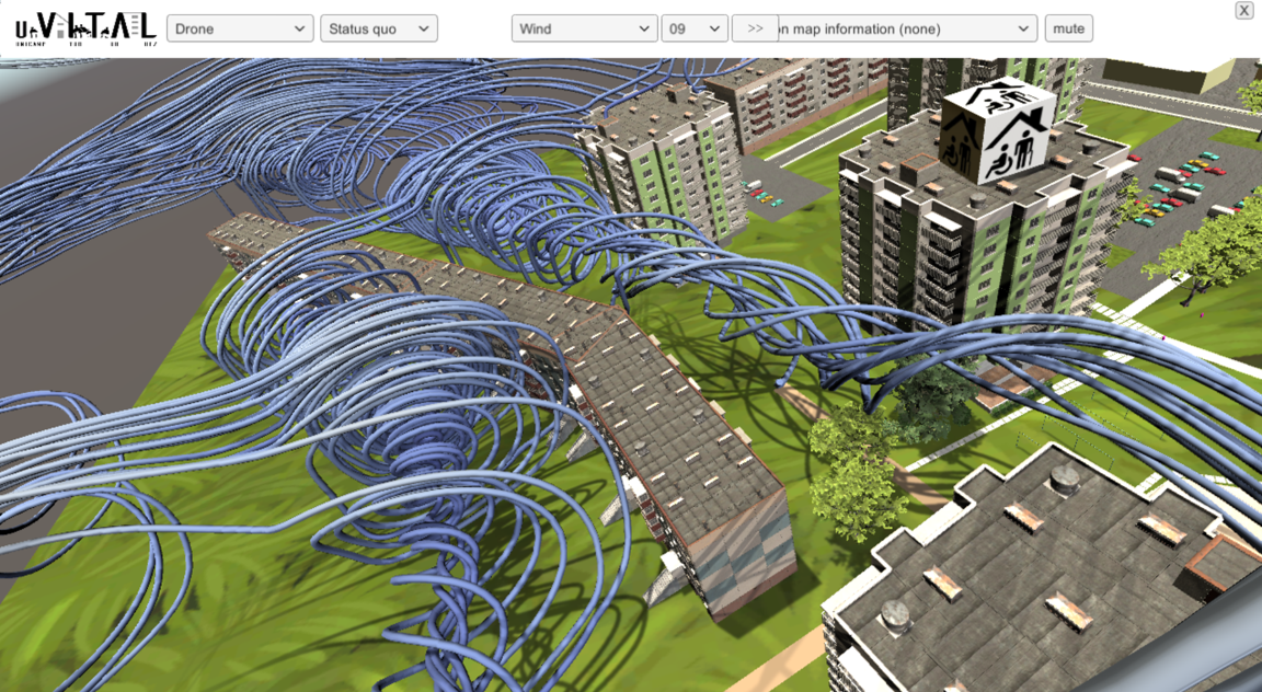 Mikrometeorologische Simulation (Luftströmung)