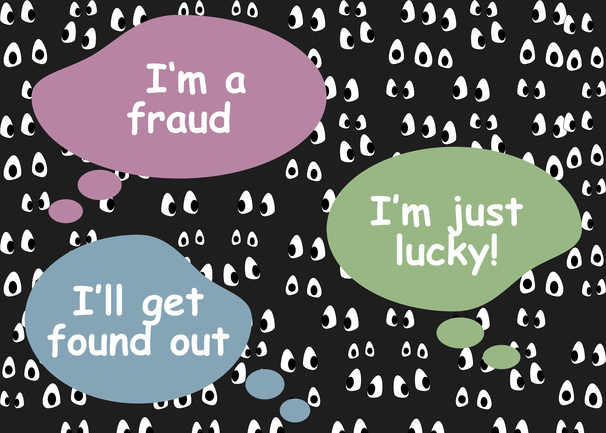 Fears of being found out; ©Career Center Fears of being found out; ©Career Center