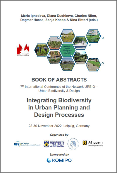 Cover Urbio Book of Abstracts Cover Urbio Book of Abstracts
