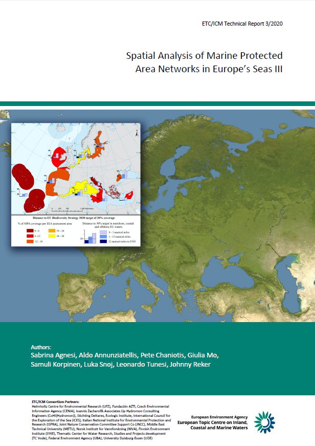 "Spatial Analysis of Marine Protected Area Networks in Europe’s Seas III"