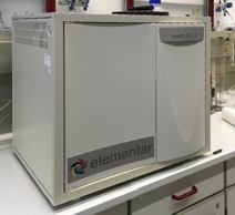 Elemental Analyzer, Elementar Analysensysteme GmbH. Photo: UFZ Elemental Analyzer, Elementar Analysensysteme GmbH. Photo: UFZ