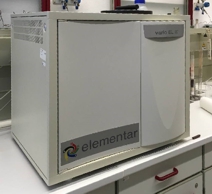 Elemental Analyzer, Elementar Analysensysteme GmbH. Photo: UFZ