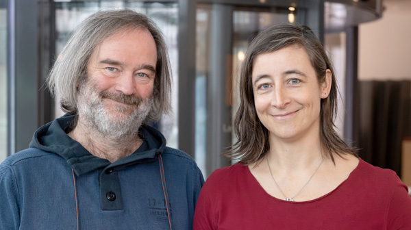 Prof. Dr. Annika Jahnke und Prof. Dr. Werner Brack. Foto: André Künzelmann/UFZ