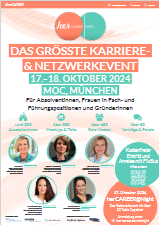 herCareer-Jobmesse am 17. und 18. Oktober in München