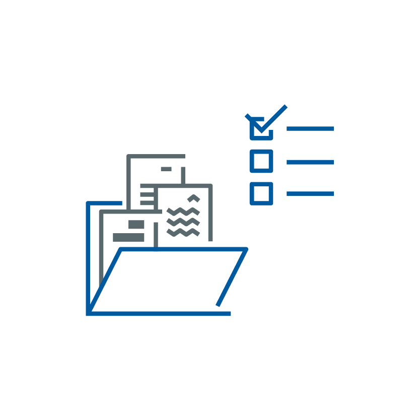Icon Bewerbung vorbereiten