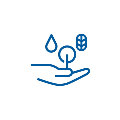 Icon Arbeiten für die gute Sache