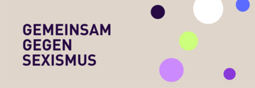 Logo des Bündnis Gemeinsam gegen Sexismus