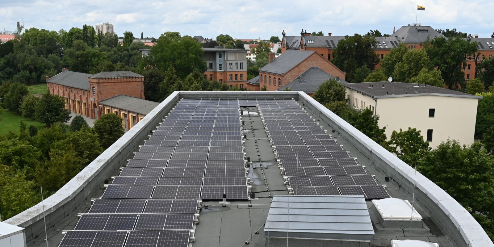 Magdeburg, Photovoltaikanlage, Michael Beyer/UFZ 2025