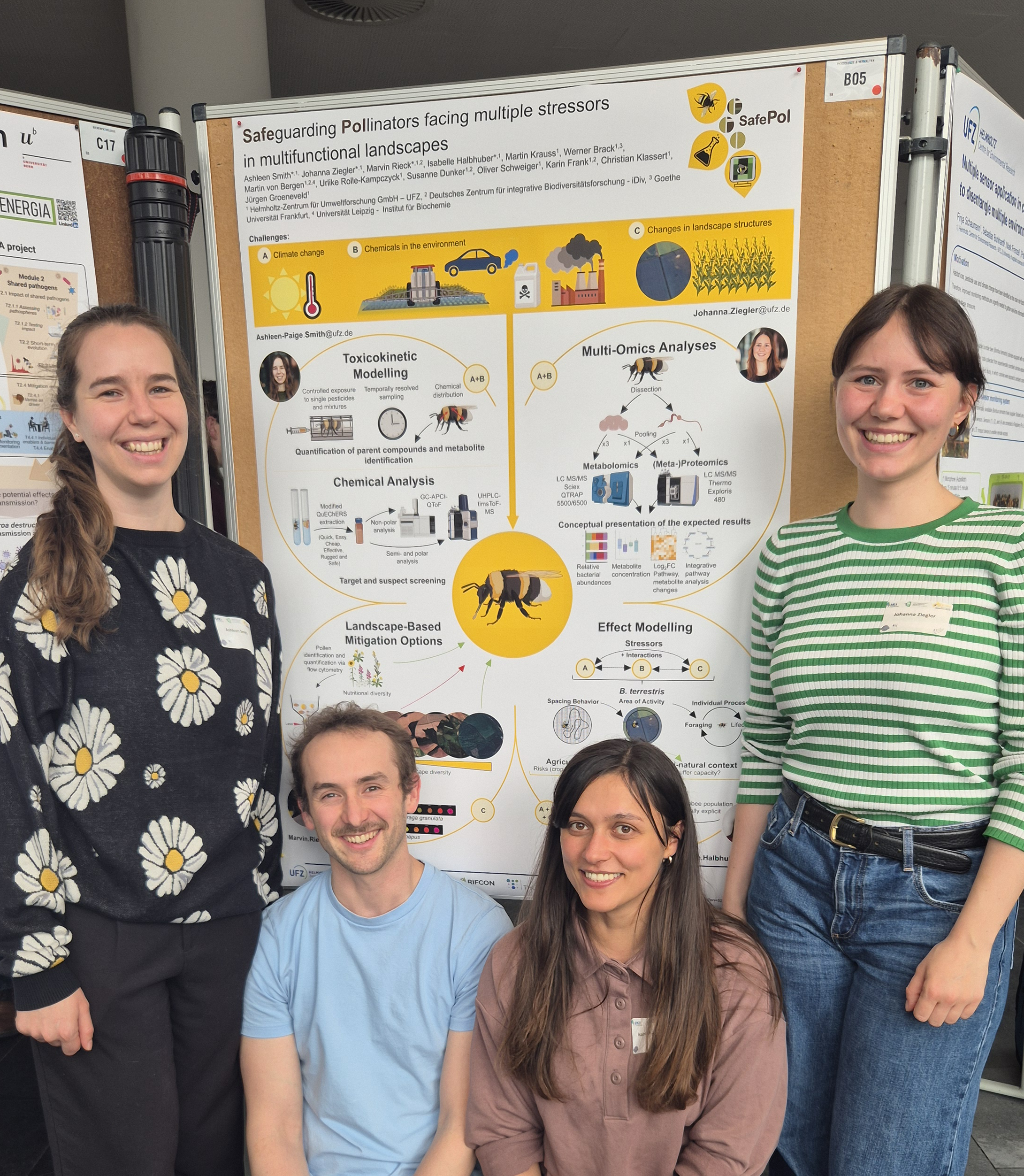 SafePol Team at AG Bienentagung