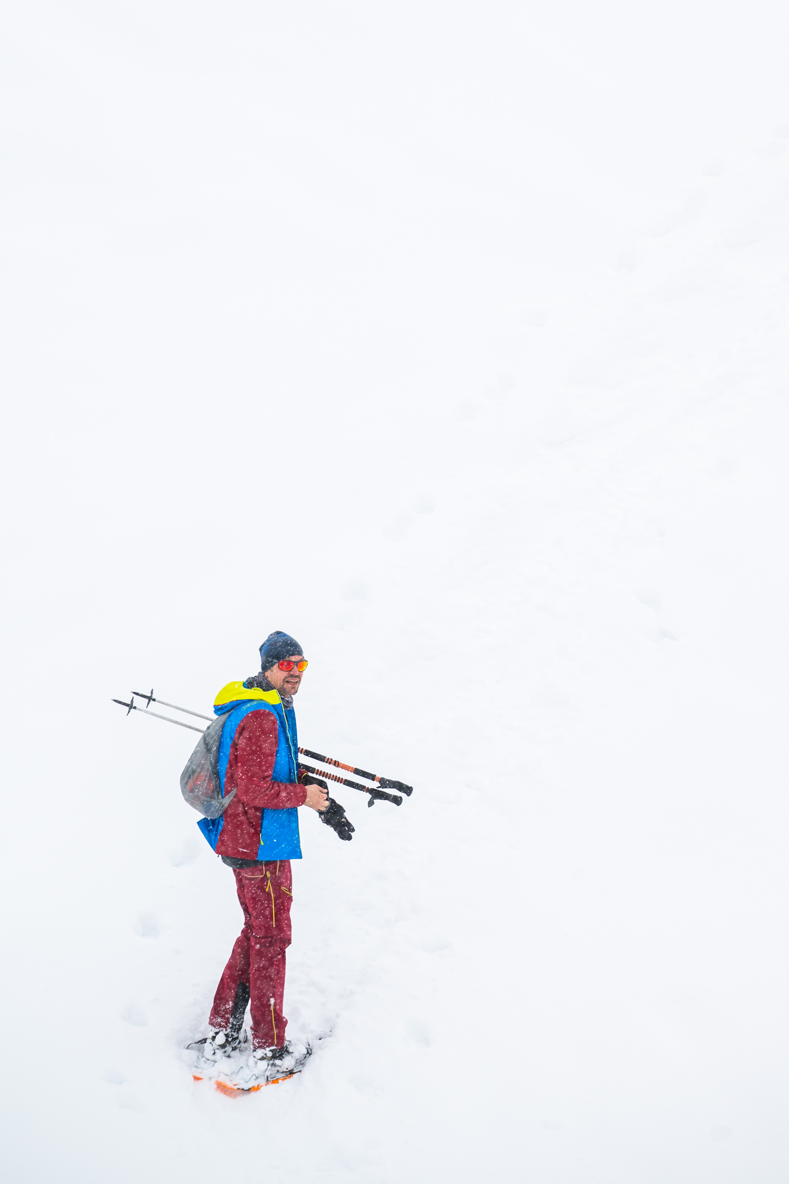 Picture of Ingolf K&uuml;hn in the snow
