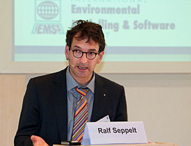 Ralf Seppelt, Convenor der iEMSs Ralf Seppelt, Convenor der iEMSs